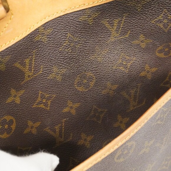 LOUIS VUITTON Brown Monogram Deauville Bag